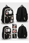 Kawai Style Children's School Backpack with Accessories - 2