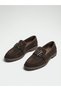 26Bk04-527 Genuine Leather Orthopedic Loafer Shoes for Women with Front Buckle Detail - 4