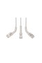Cat 6A F-Ftp Bendable Patch Cord, 0,30 Meters Gray Awg 32/7 - 3