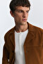 Crop Fit Faux Suede Jacket - 4