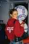 Women's Oversize Hoodie Written & Directed Printed Red – Hooded, Back Printed, 3 Yarns - 3