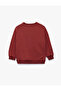 Dinosaur Printed Crew Neck Long Sleeve Sweatshirt - 2