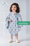 6 Months-6 Years Long Sleeve Baby Feeding Bib, Children's Activity Bib, Cotton, Liquid-Proof Inner Layer Towel Baby Feeding Bib - Love - 4