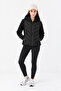Contrast Hooded Puffer Jacket - 4