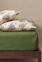 Haki Bianca Double Elastic Bed Sheet Set 160X200 cm - 3 Pieces - 4