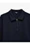 Regular Fit Long Sleeve Half Zip Sweatshirt - 3