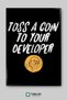 Computers Computer Programmer Funny Poster Framed Decorative Mdf Painting - 2