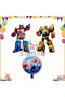 Transformers Bumblebee & Optimus Prime Balloon Set 2 Years Old - 5 Piece Birthday Balloon Set - 6