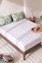 White Eucalyptus Double Elastic Bed Sheet Set 160X200 cm - 3 Pieces - 3