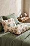 Haki Bianca Double Elastic Bed Sheet Set 160X200 cm - 3 Pieces - 6