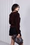 Crew Neck Lace Bowknot Sweater - 4