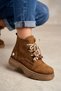 Women's 100% genuine leather fur-lined winter waterproof non-slip thermo sole lightweight comfortable style boots - 3