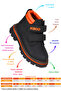 Azka Velcro Boys' Boat Shoes - 2