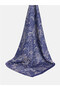 Navy Blue Shawl Patterned Women's Shawl - 8