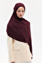 Comfort Cotton Shawl - Plum - 3
