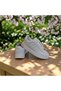 035 White-White Flat Sole Sports Shoes - 4