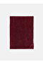 Burgundy Basic Satin Women's Shawl - 3