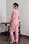 Elisa Soft Elegance Soft Buttoned Adjustable Waist Maternity Pajama Set - 5