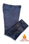 Men's Comfortable Fit High Quality Classic Winter Thick Fleece Lined Thermal Velvet Trousers Dad Ribbed Pants