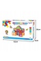 Blocuri magnetice de construcție, panouri educative 3D pentru copii - 6