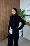 Frida Shirt Detail Luxury Set Black - 3