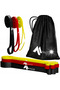 Set de 3 benzi de rezistență pentru exerciții (Powerbands) - 2