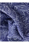 Navy Blue Patterned Women's Shawl - 7