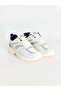 White Mesh Girl's Sports Shoes - 7