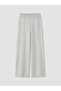   Gray Women's Sweatpants with Elastic Waist - 6