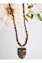 Cat's Eye Natural Stone Necklace 50 cm - 3