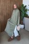 Slit Long Sweat Dress Mint - 2