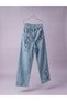 Lcw Kids Straight Fit Embroidered Girls' Jean Pants - 3