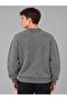 Oversize Wrlowıde Written Cotton Sweatshirt - 4