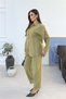 Green Modal Cupro Double Set - 4
