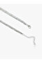 Geometric Dangle Multi Chain Necklace - 3