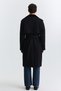 Contrast Collar Double-Breasted Trench Coat - 6