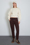 3 Thread Waist Tie Jogger Sweatpants - 5
