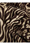 Black Patterned Women's Shawl - 4