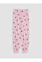 Ecru Crew Neck Girls' Pajama Set - 6