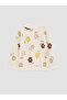 Alita City Lcw Kids Ecru 3 Threaded Floral Girls' Sweatshirt with a Difference - 2