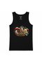 Kuwait Heritage Horizon Falcon & Skyline Graphic Tank Top