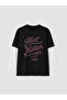 Alita City Black Oval Collar Printed Children's T-Shirt with a Difference