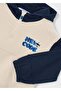 Boy's Hoodie 4460 Beige-Blue 5 m - 3