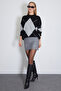 Baklava Patterned Oversize Sweater - 3