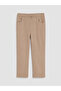 Lcw Beige Boys' Gabardine Trousers