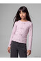 Quality Pieces from Çelebi Store: Girls' T-Shirt with Bow Detail