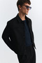 Relaxed Faux Suede Coat - 3