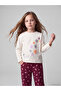 Esvab • Modern & Distinctive Zero Roba Collar Sequined Girls' T-Shirt