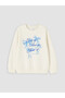Printed Ruffle Sweatshirt for Girls, 2-Piece Set - 2