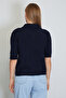 Polo Collar Short Sleeve Knitwear Cardigan - 7
